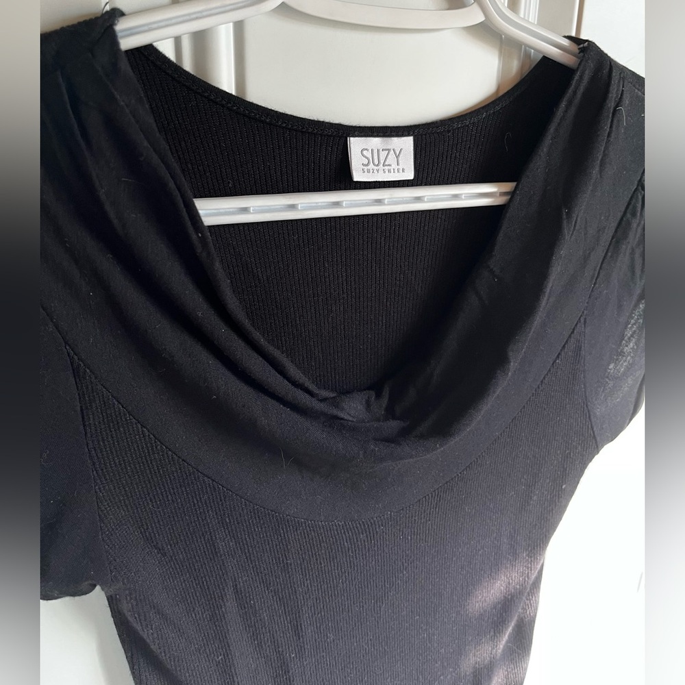 Suzy Shier | Black T-Shirt